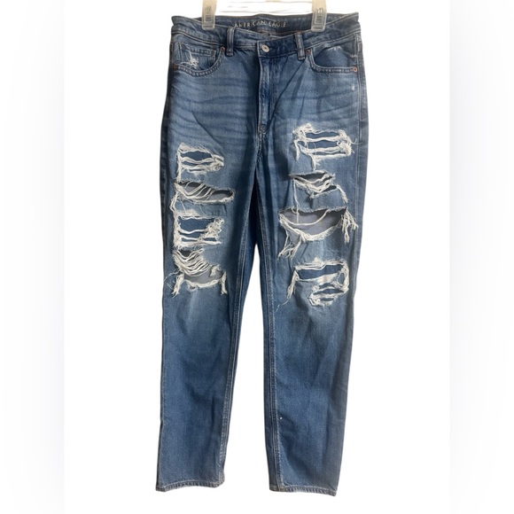 American Eagle Outfitters Pants - American Eagle Outfitters women Ripped Blue Jeans